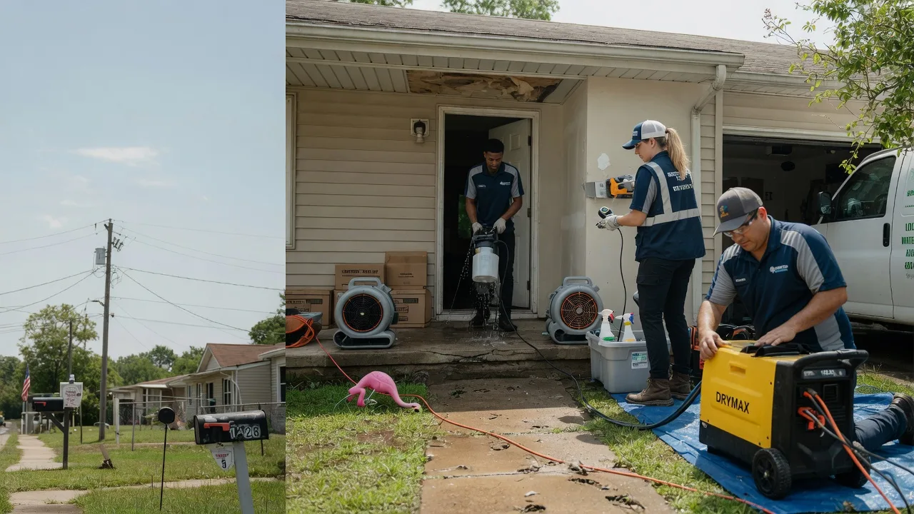 Storm Damage Water Removal in Shiloh, TN near me